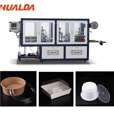 Chiny Automatyczna maszyna do formowania kubków z tworzywa sztucznego 420 X 300 Mm Max Forming Area 0,4 - 0,7 Mpa dostawca