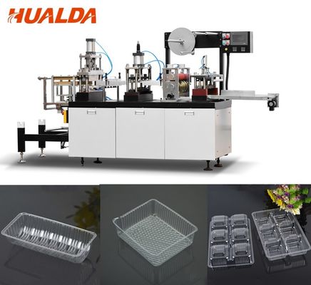 Chiny Formowanie próżniowe Maszyna do produkcji pojemników na żywność Mini ciasto / czekolada dostawca
