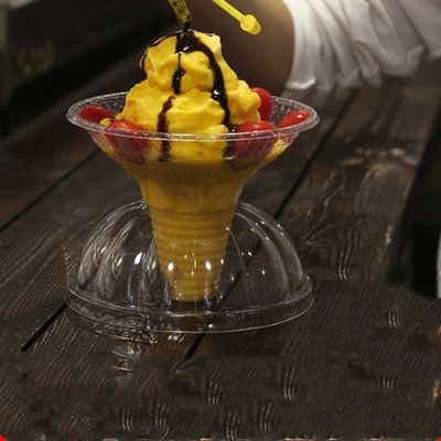 PP Ice Cream Plastic Cup Making Machine ABC / EPS Sheet PLC Temp Control dostawca