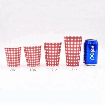 Maszyna do pakowania kubków papierowych do lodów Opakowanie z folii HDPE / LDPE / PP / POF dostawca