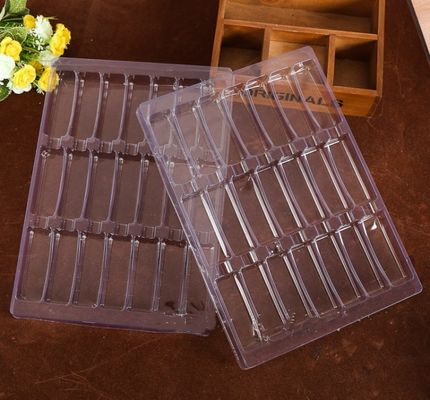 Plastikowe PCV Opakowanie kosmetyczne pusty paleta cieni do oczu palety podejmowania maszyny dostawca