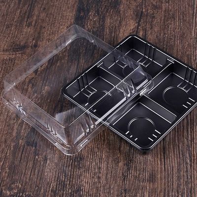 Plastikowa skrzynka na pizzę z pokrywką do termoformowania dostawca