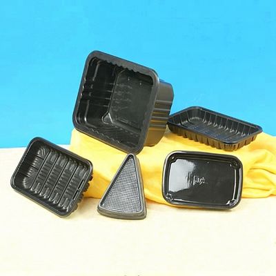Jednorazowe plastikowe pojemnik z tacą do kanapek dostawca