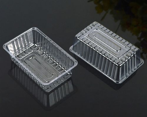 Jednorazowe plastikowe pojemnik z tacą do kanapek dostawca