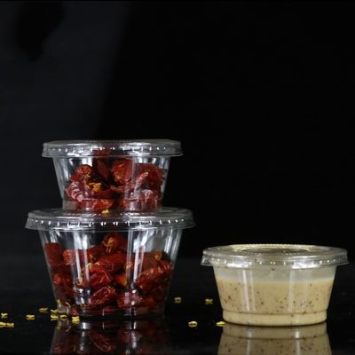Mini ekologiczny przezroczysty plastikowy kubek jednorazowy z pokrywką dostawca
